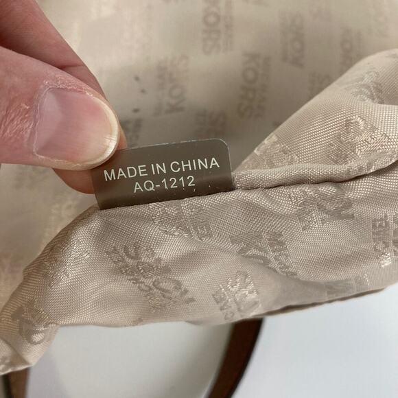 Michael Kors, small brown pebbled leather womens crossbody bag - Picture 8 of 10